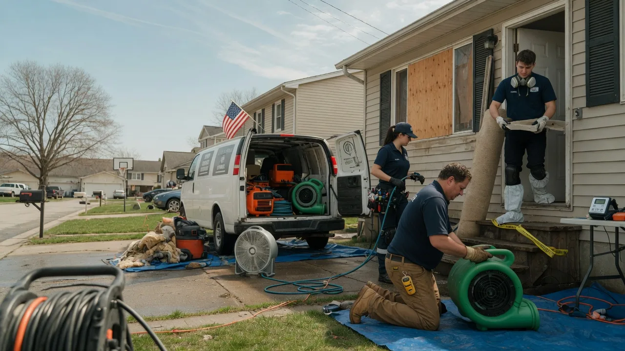 Water Damage Restoration in Keisterville, PA near me